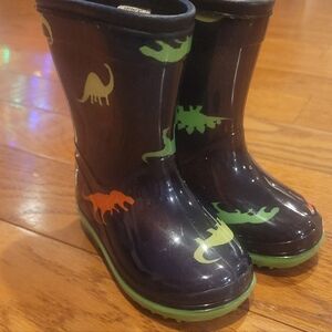 Carter's Dinosaur Rain Boots Size 4